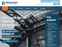 Tablet Screenshot of adsensys.nl